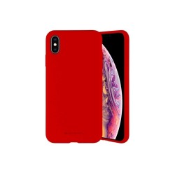 Mercury Silicone iPhone 13 6,1" czerwony/red