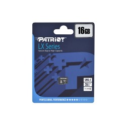 PAMIĘĆ SECUREDIGITAL PATRIOT 16GB MICRO LX SERIES UHS-I/CLASS 10