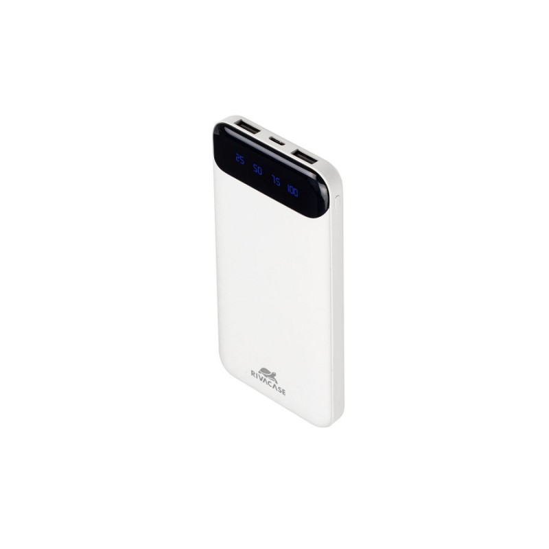 POWERBANK Rivacase z wyśw. 10000 mAh VA2240 biały