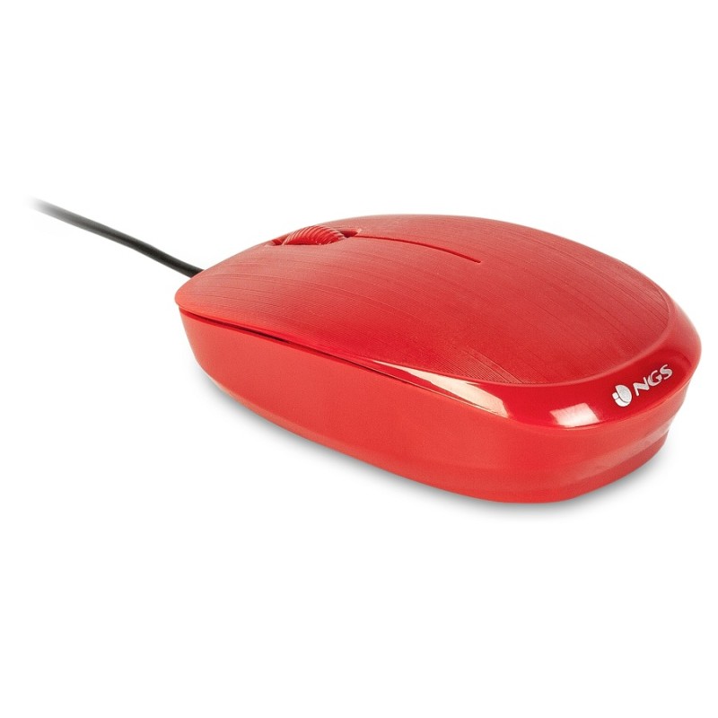 MYSZKA NGS FLAME OPTICAL USB RED