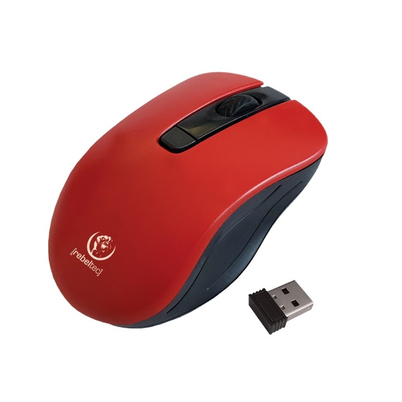 MYSZ REBELTEC STAR RED WIRELESS USB