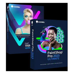 Upust 50% PaintShop® Pro 2023 Ultimate + VideoStudio®...