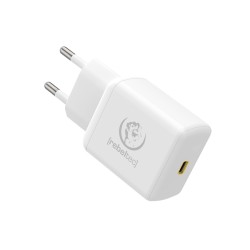 ŁADOWARKA SIECIOWA REBELTEC H150 PD20W+ QC 3.0 1xUSB-C WHITE