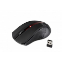 MYSZ REBELTEC GALAXY BLACK/RED WIRELESS USB