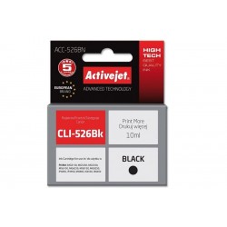 TUSZ ACTIVEJET CANON CLI-526Bk BLACK 10ml ACC-526BN chip