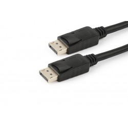 KABEL GEMBIRD DISPLAYPORT M/M v1.2  1.8M GOLD-PLUG BLACK