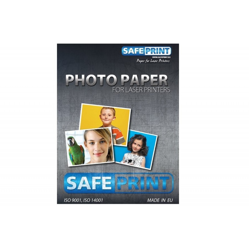 PAPIER FOTO SAFE PRINT A4 LASER 200G/10ark